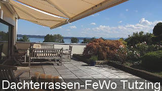 Dachterrassen-Ferienwohnung Tietze am Starnberger See in Tutzing